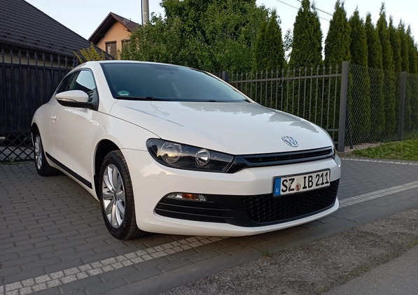 Volkswagen Scirocco cena 24500 przebieg: 188000, rok produkcji 2009 z Słomniki małe 497